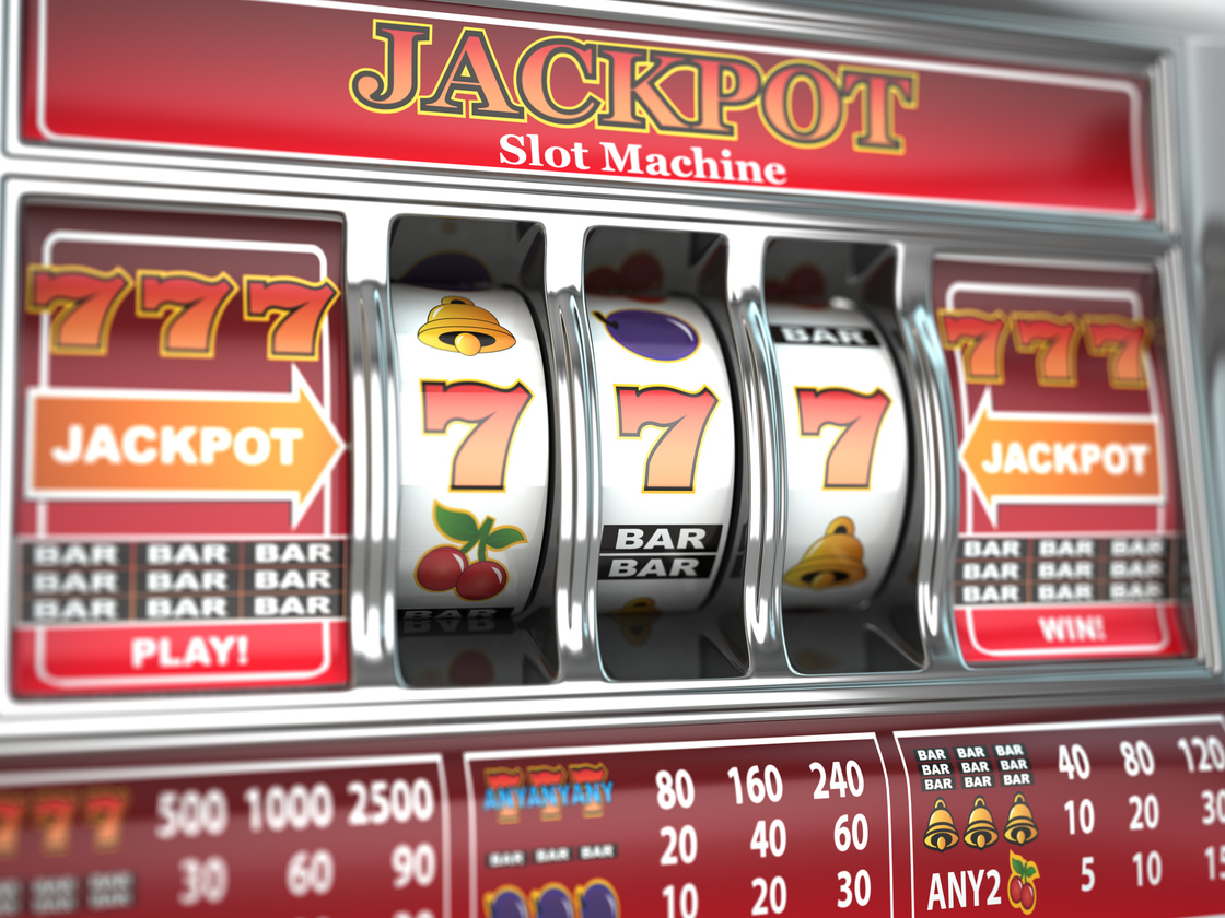 Jackpot on slot machine.